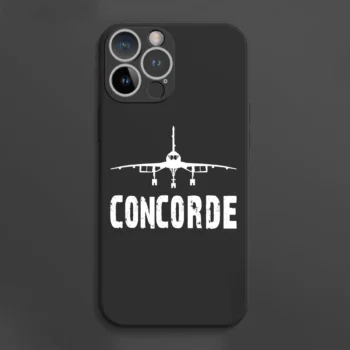 Concorde & Plane Designed Soft Silicone iPhone Cases