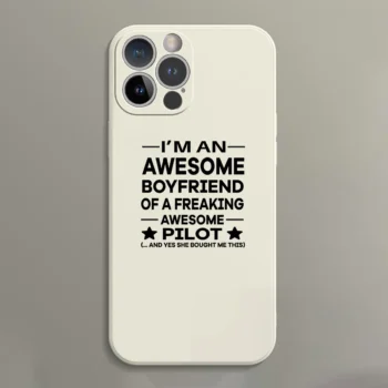 I am an Awesome Boyfriend Designed Soft Silicone iPhone Cases