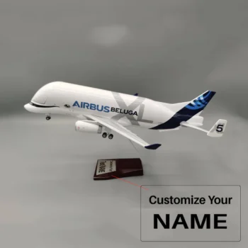 Scale Large Airplane Model Airbus Beluga A300-600ST 1:150 Airplane Model
