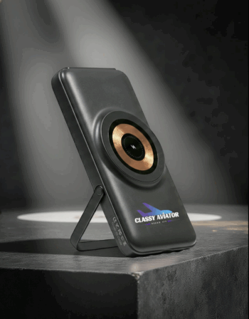 MagSafe Power Bank 15k mAh With Stand Black or White