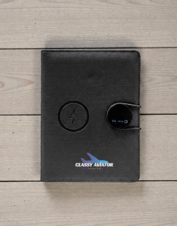 Magsafe Organizer with light up logo Black