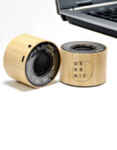 Bamboo Bluetooth Speaker Transparent Top-Circle