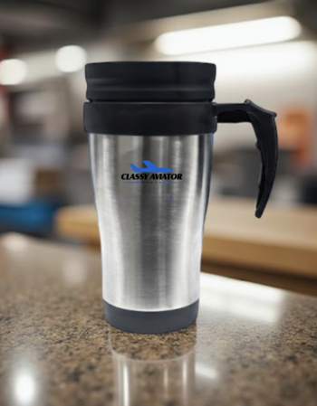 Insulated Car Coffee Mug- Plastic Inside
