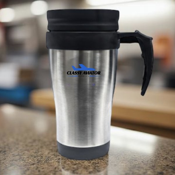 Insulated Car Coffee Mug- Plastic Inside