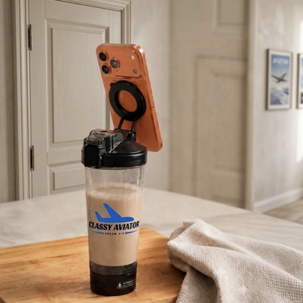 Portable Electric Shaker Bottle 700ml